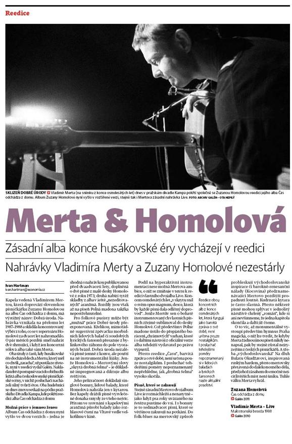 Merta a Homolov - HN